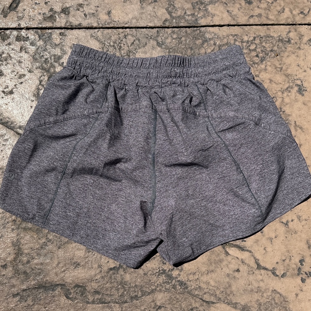 Lululemon Track That Short 5" Heather Lux Multi Black - Picture 8 of 8